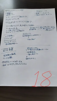 マジェドラの創作ノート１８