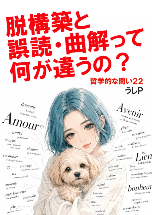 脱構築と誤読・曲解って何が違うの？　哲学的な問い２２