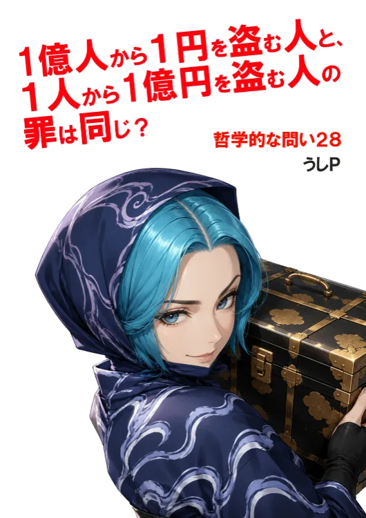 1億人から１円を盗む人と、１人から1億円を盗む人の罪は同じ？　哲学的な問い２８